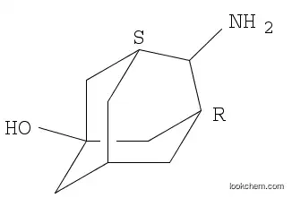 Molecular Structure of 62058-13-3 (Cis-4-Aminoadamantan-1-ol)